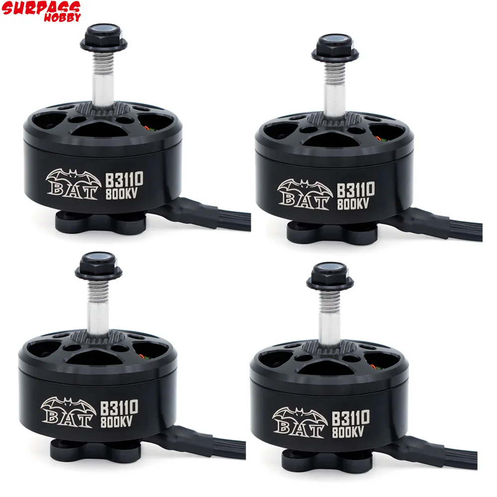 4 stücke übertreffen Hobby Fledermaus b3110 3110 800kv 1280kv 1580kv 6-8s bürstenloser Motor für fpv rc Multi rotor x-Klasse fpv cinelifter x8pro