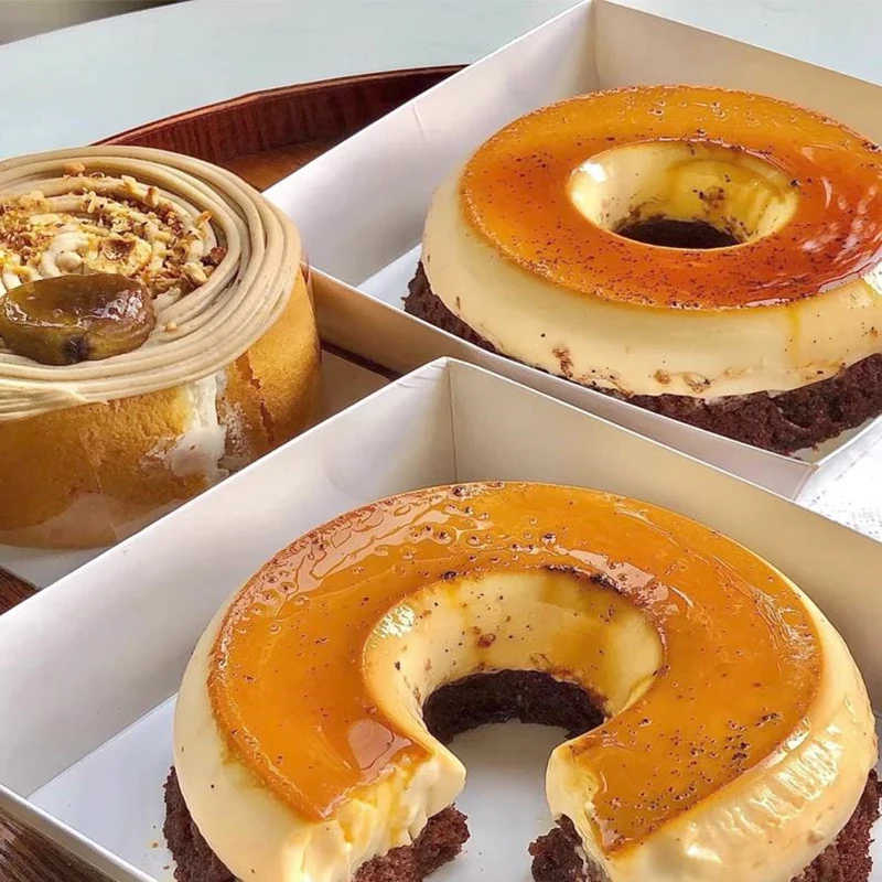 6,7-23,5 cm kleine/Lager/Riesen Aluminium Ring Kuchen form zum Backen Donut Donut Pudding Antihaft Savarin Form Pfanne Back geschirr 1St Image