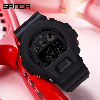 Sanda Outdoor Sport uhr Männer führte Digitaluhr Herren wasserdichte Armbanduhren Alarm Chrono Uhren Herren uhr Relogio Masculino