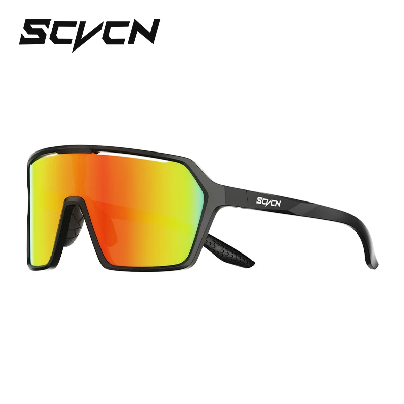 SCVCN Radfahren Sonnenbrillen Outdoor Fahrrad Sonnenbrille UV400 Sport Brillen Männer MTB Radfahren Gläser Frauen Rennrad Gläser Image