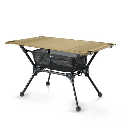 OneTigris Dipper Folding Camping Table Portable Outdoor Furniture Tables Picnic With Mesh Storage Pouch Organizer Tourist Desk