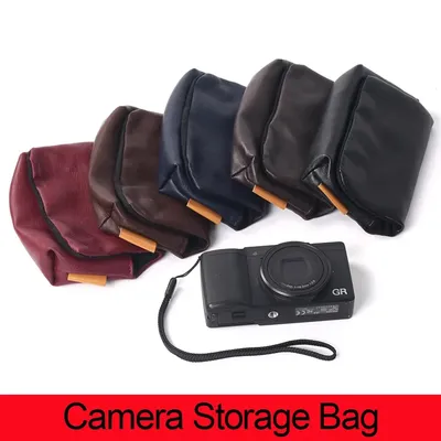 Camera Black Bag Dustproof Convenient Soft Case for RICOH GR 2 3 II III IIIX GR3X Panasonic LX10 ZS80 ZS220 ZS110 ZS50 ZS60 TZ95