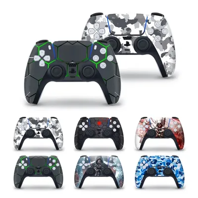 Für ps5 Gamepad Schutz Aufkleber Haut für ps5 Zubehör Aufkleber Abdeckung Fall für Playstation 5 Image