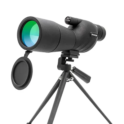 25-75x60 HD Spotting Scope Powerful Monocular Zoom Telescope BAK4 Prism Waterproof for Birdwatching Target Shooting Camping