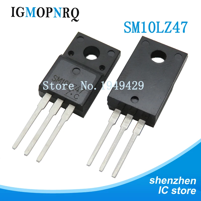 5 Stück M2LZ47 M2L247 TO-220F SM10LZ47 Triac 800V2A Waschmaschinen-Controller
