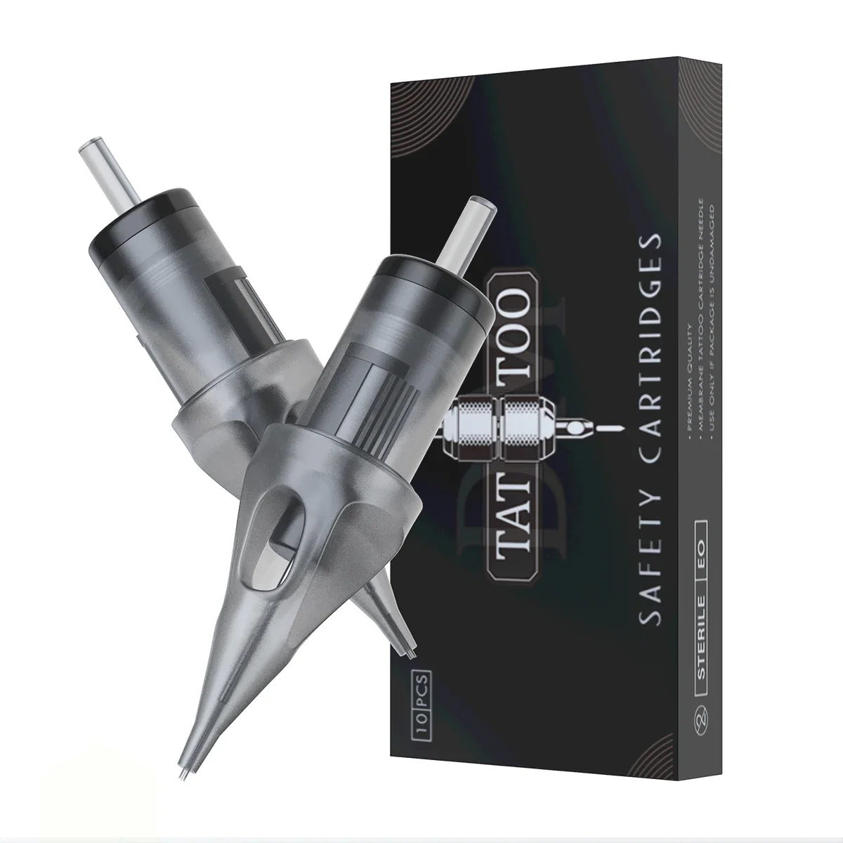 10PCS 0,25 MM/0,3 MM/0,35 MM RL Membran System Sterilisation Sicherheit Patrone Einweg Tattoo Nadeln Für Tattoo künstler Image