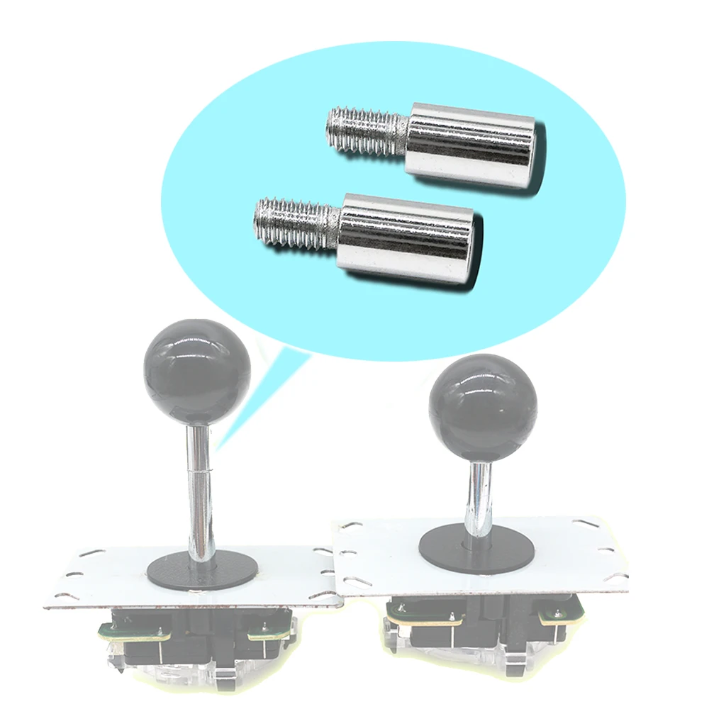1,5 cm Extender Welle M6 Schraube Knopf Erhöhen Für Arcade Sanwa Joystick Spiel Befehl Stick Verlängerung Seimitsu Kugelgelenk Image