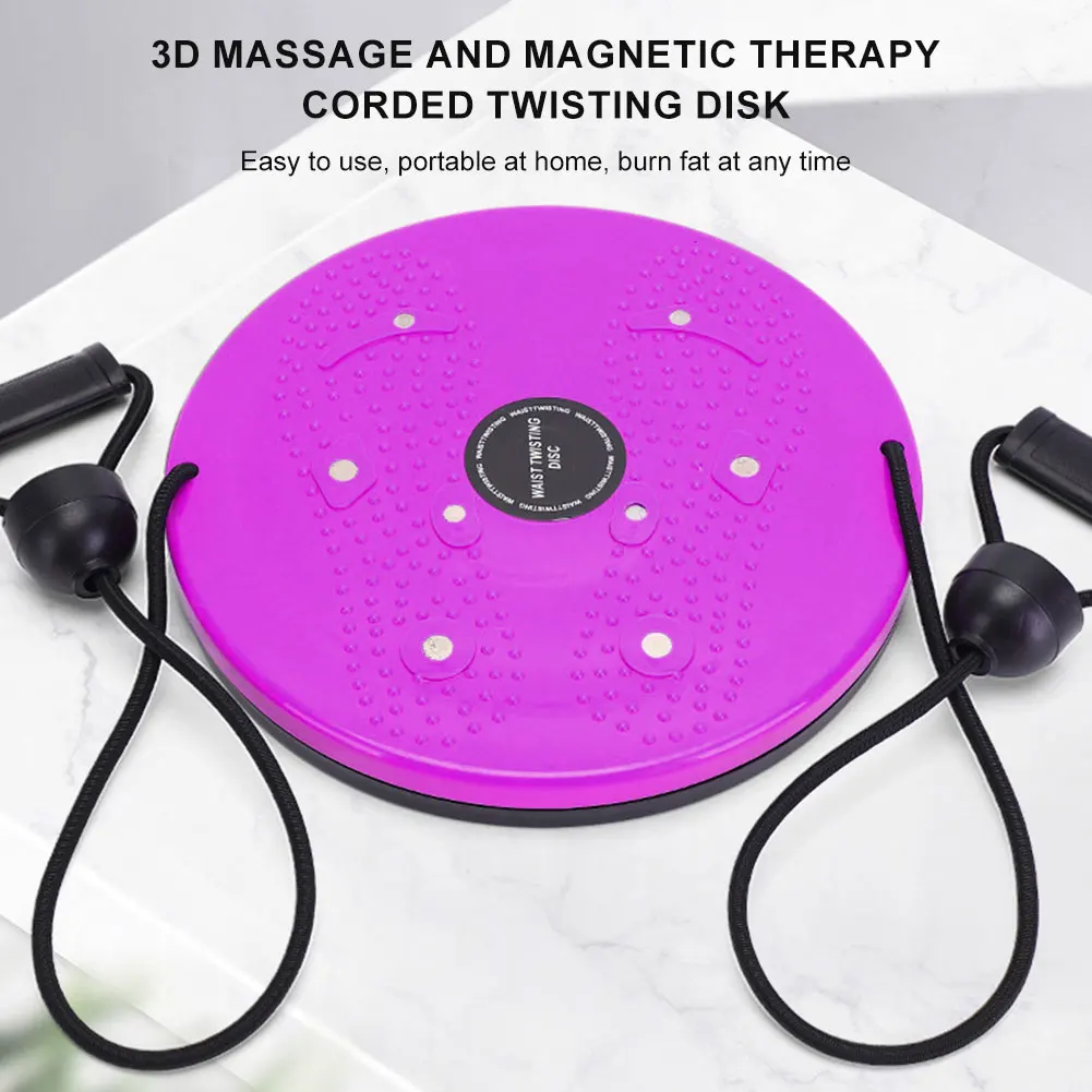 Aerobic Fitness Disc mit Zugseil Torsion Körper Tanz platte Multifunktions Gewichts verlust Aerobic-Tool Image