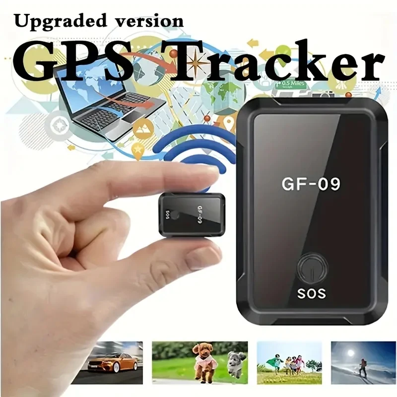 Mini Auto GPS Tracker Anti-verloren Locator Gerät ReaTime Tracking Aufnahme GF09 SlM Positionierer WifMagnetic Neue Image