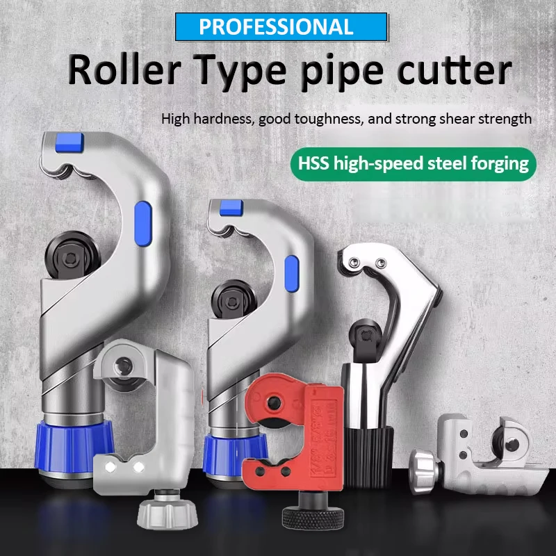 Lager Roller Typ Rohr Cutter Professionelle Metall Schere Rohr Cutter Edelstahl Kupfer Rohr Eisen Sanitär Schneiden Werkzeuge