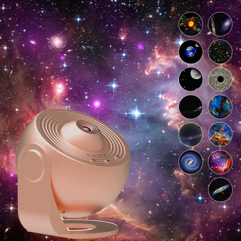 Nachtlicht Galaxie Projektor Sternen himmel Projektor drehen Planetarium Lampe Nacht lampe für Raum dekoration und Weihnachts geschenke Image