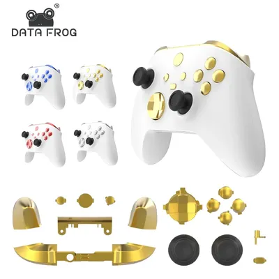 DATA FROG Solid Plating RB LB Bumper RT LT Trigger Tasten Mod Kit Für Xbox Serie X/S Controller Image