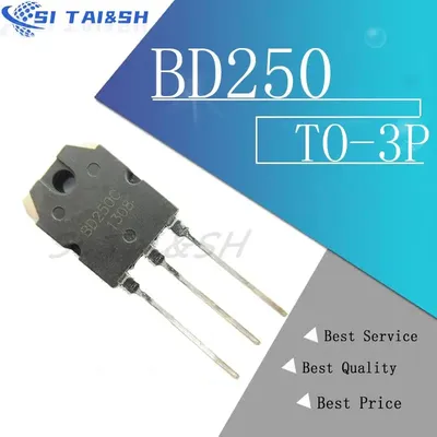 5 Stück BD249 TO-218 BD249C TO-3P 249C BD250C BD250 BD245C BD246C BD246 BD245 Image