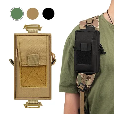 Molle Tactical waist Bag Outdoor Emergency edc pouch Phone Pack Sports Climbing Running Accessories