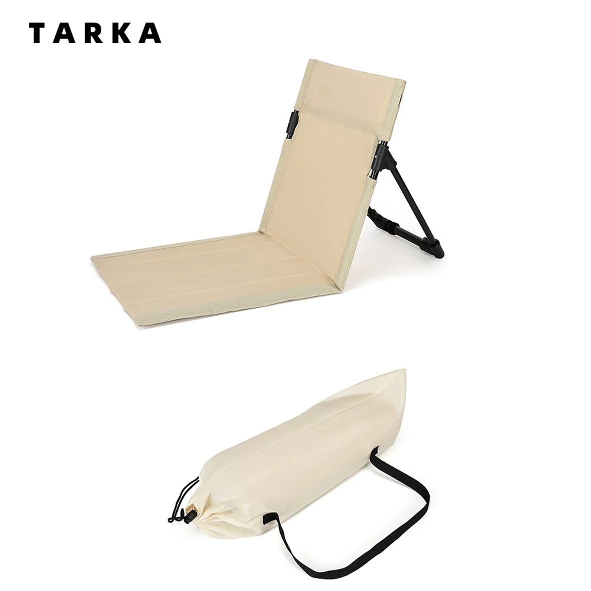 Tarka Camping Single Lazy Chair Park Rückenlehne Entspannungs stühle leichte Klappstühle Outdoor faltbare Strand Picknick Stühle Image