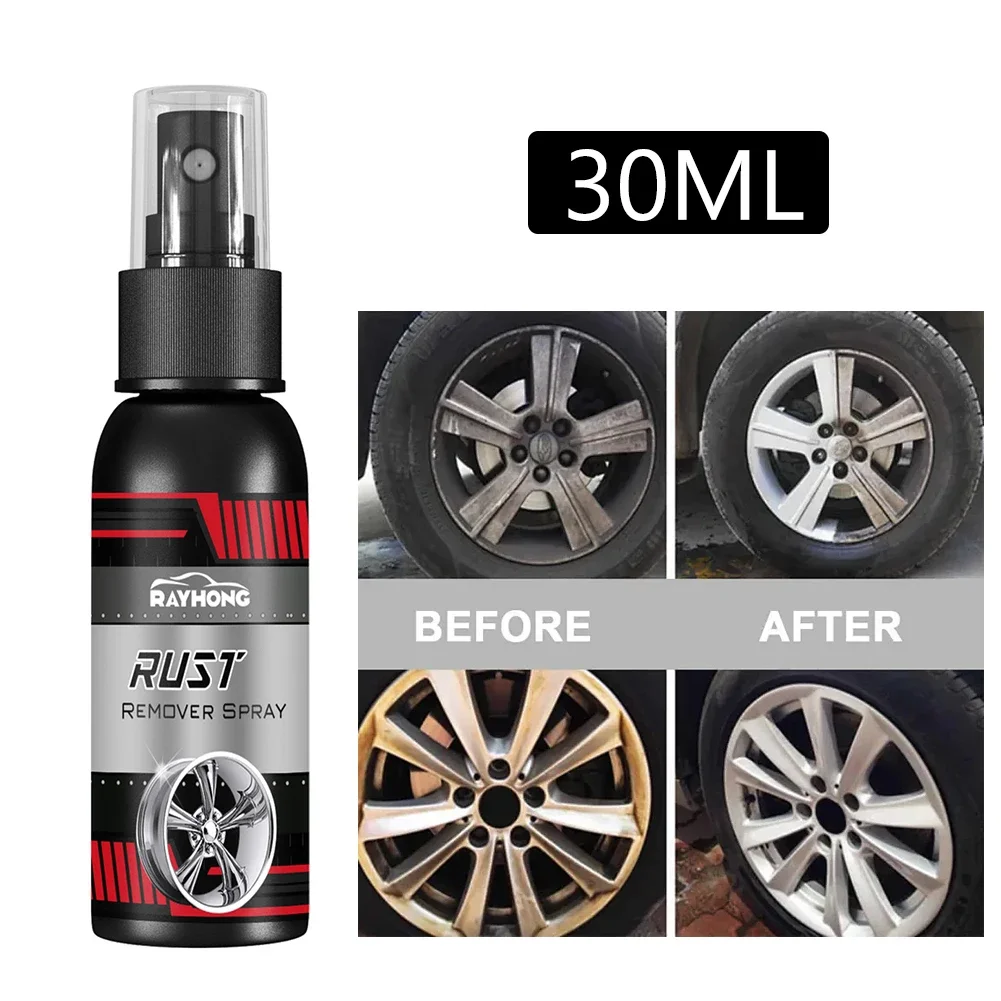 30/100ml Auto wartung Eisenpulver reinigung Super Rostent ferner Reiniger Mehrzweck Rostent ferner Spray Auto Detail lierung Image