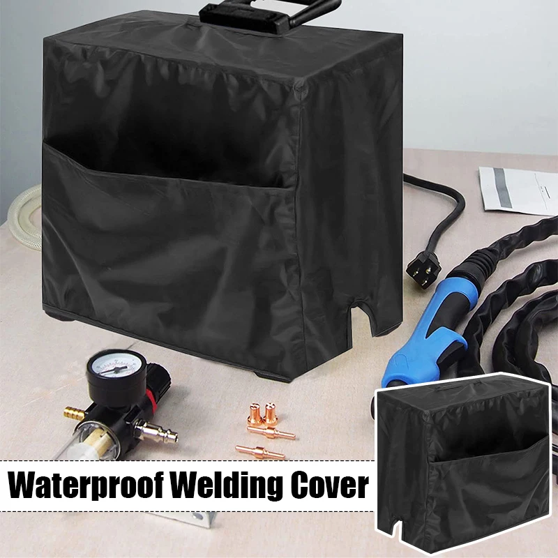 Schweißer Maschinen abdeckung staub dicht wasserdicht 190t versilbert Polyester Taft Sonne UV-beständig Baldachin Schweißer Staubs chutz Abdeckung im Freien neu Image