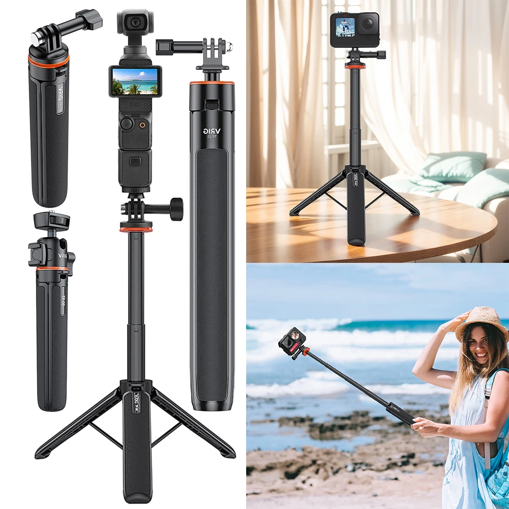 2 in1 Griff griff mit 1/4 Gewinde Stativ verlängern Halter Teleskops tange für Dji Osmo Pocket 3 Kamera Zubehör Image