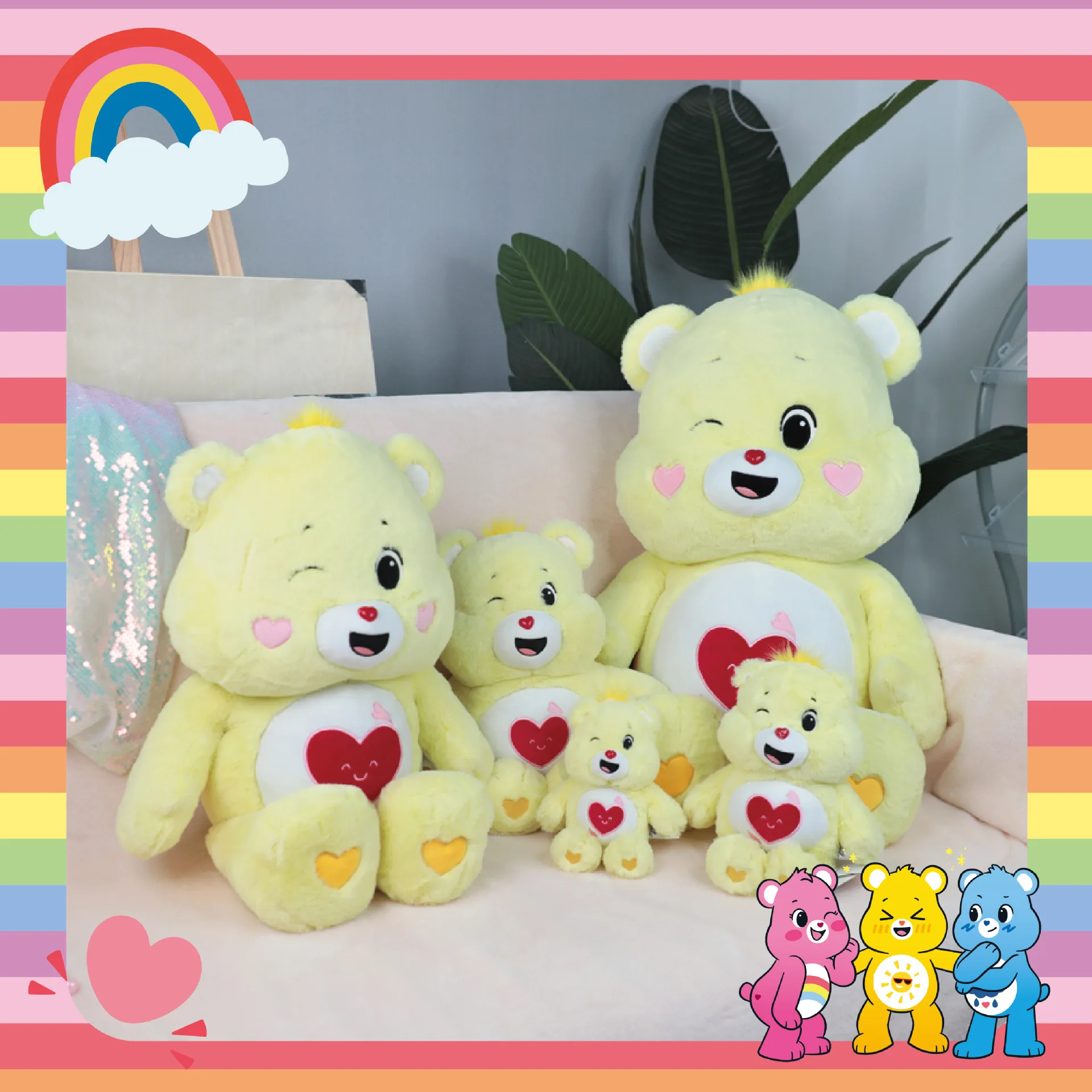 20/30 cm Pflege Bären Plüsch Spielzeug Schöne Cartoon Bär Weiche Angefüllte Puppen Homdecor Schlafen Plüsch Kissen Geburtstag weihnachten Geschenk Image