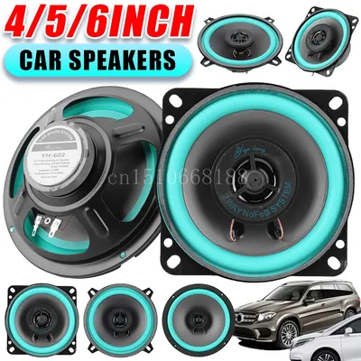 4/5/6 Zoll Auto lautsprecher 160W/W Universal-Voll bereichs lautsprecher für Auto-Subwoofer-Stereo-Car-Audio-Musik-Auto lautsprecher Image