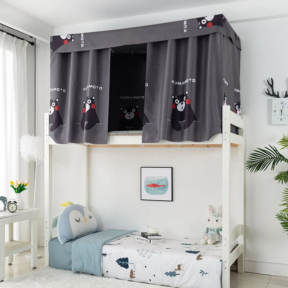 Tagesdecke Dai Sigur ien К К ienigal Nadir Jep Santo Colchas Y Bettdecken Schlafsaal Etagenvorhang Einfach zu installieren Nicht verblassender schattierter Vorhang Bettbezug Image