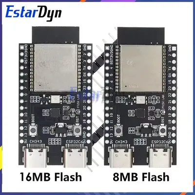 Estardyn ESP32-C6 esp32 wifi + Bluetooth Internet der Dinge Dual-Typ-C-Entwicklungs board esp 32 Image