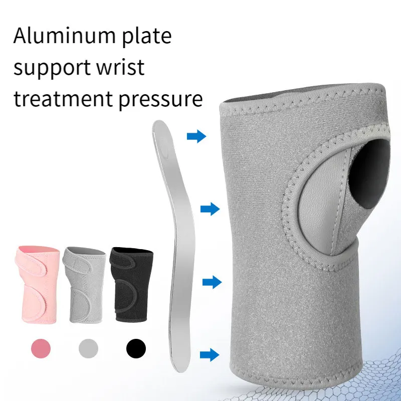 The New Tendon Sheath Wrist Guard Fixed Wrist Strap Breathable Adjustable Anti-sprain Fixed Sleeve Wrist Steel Plate Wrist Guard