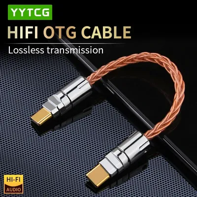 HiFi OTG Cable Adapter Lightning to Type-C Cable Portable DAC/Headphone Amplifier OTG Audio Adapter for iPhone 12 Pro Max 11 X