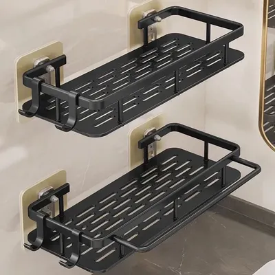 Kitchen Storage Rack Space Aluminum Sink Tool Cloth rack Kitchen Storage And Storage Rack Kitchen