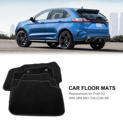 4PCS Floor Mats for Cars All Weather Car Floor Liners Car Floor Mats Replacement for Ford FG XR6 XR8