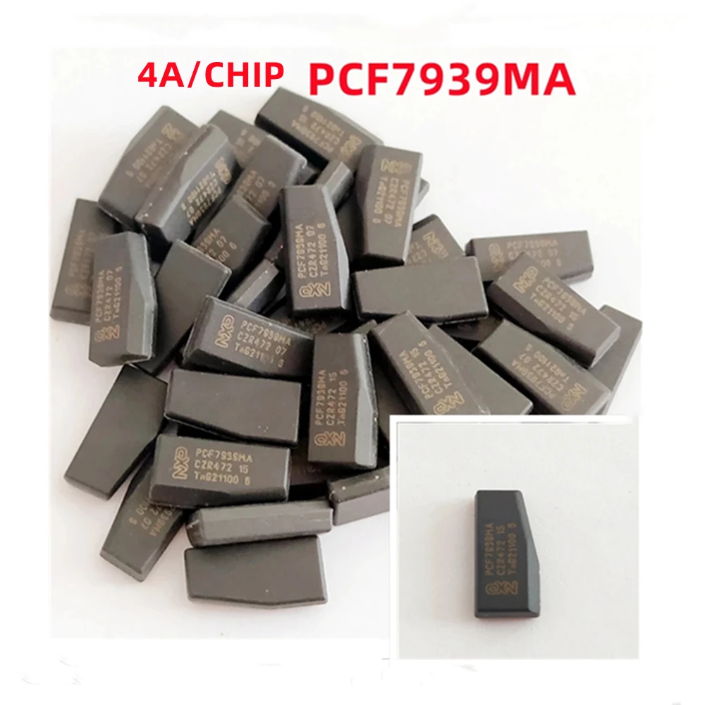 5pcs 10pcs 20 teile/los original chip 4a 7939 ma pcf7939ma transponder chip 7939ma tp09 chips für fiat toro mobi renault bb20 chip Image