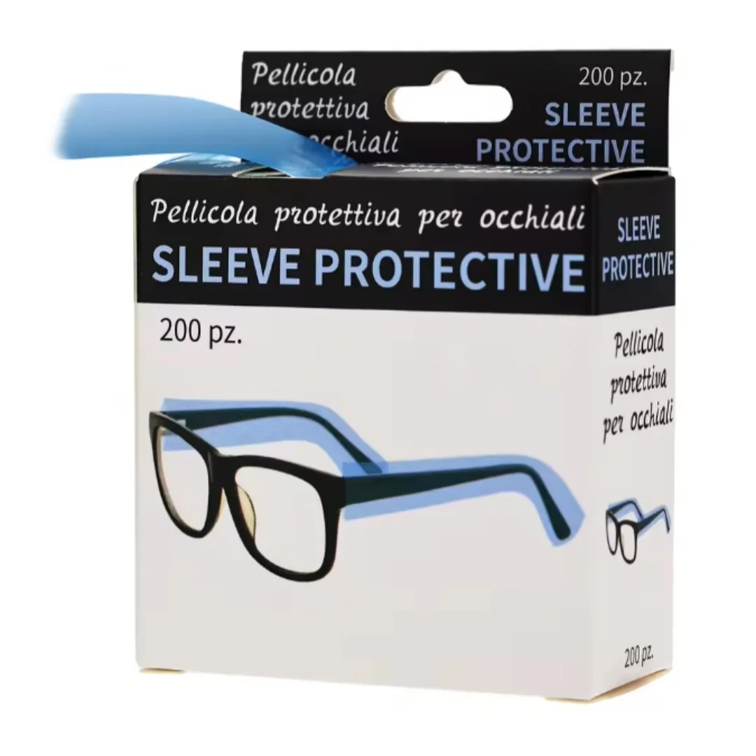 200 ps/Box Salon Friseur Einweg brille Bein Ärmel Abdeckung Pro Friseur Brillen schutz liefert Haar färbemittel Werkzeuge Image