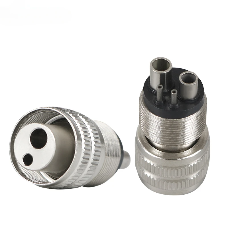 Dental Turbine Handstück Adapter 4 Löcher 2 Löcher Wechsler Stecker Dental High Speed Handstück Ersatzteile Werkzeuge für Luft Motor Image
