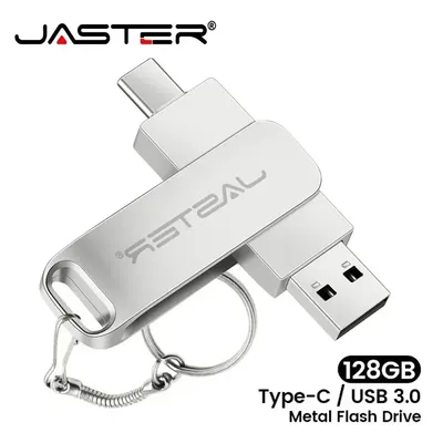 (Benutzerdefiniertes Logo) 2-in-1-USB-3.0-Flash-Laufwerk 128 MB 4 GB 8 GB Image