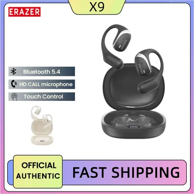 Lenovo ERAZER X9 Drahtlose Kopfhörer OWS HiFi Stereo Sport Offene Bluetooth-Kopfhörer mit Mikrofon Anrufgeräuschunterdrückung Wasserdicht