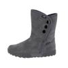 Winterstiefel LICO "Winterstiefel Amalia", Gr. 34, grau, Veloursleder, Schuhe