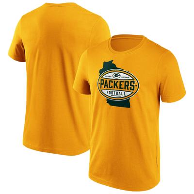 Green Bay Packers Packers State Iconic Hometown Grafik-T-Shirt - Herren Image