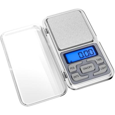 Dolaso - Präzisions-Küchenwaage, 0,01 g–500 g, Mini-Multifunktions-Lebensmittelwaage mit Image