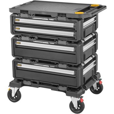 Toughsystem 2.0 dxl Tower 5-in-1, Set mit drei dxl Modulen, Arbeitsfläche und Transportroller Image