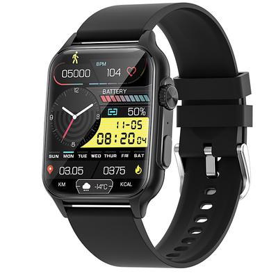 iMosi KT64 Smart Watch 1.96 inch Smartwatch Fitness Running Watch Bluetooth Pedometer Call Reminder Sleep Tracker Compatible with Android iOS Women Men Hands-Free Calls Waterproof Media Control IP 67