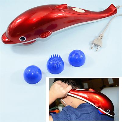 Electric Dolphin Massager Cervical Massage Machine Multifunctional Body Neck Shoulder Waist Massager Home Massage Hammer Back