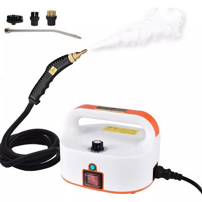 1500W Portable Handheld Steam Cleaner, High Temperature Pressurized Steam Cleaning Machine with Brush Heads