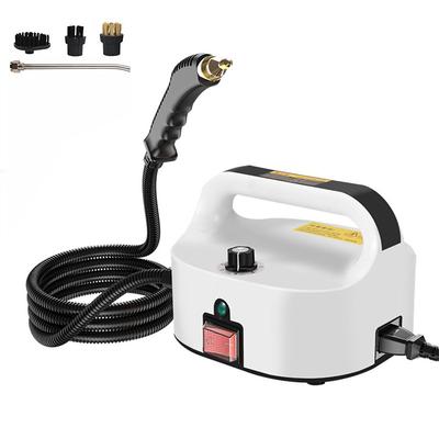 1500W Portable Handheld Steam Cleaner, High Temperature Pressurized Steam Cleaning Machine with Brush Heads