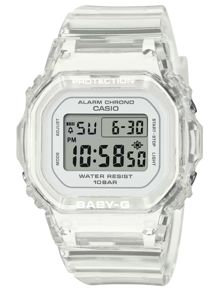 Casio Baby-g Womens Transparent Watch BGD-565US-7ER - One Size