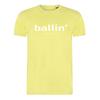 Regular Fit Shirt von Ballin Est. 2013 in der farbe Gelb und in größe M.