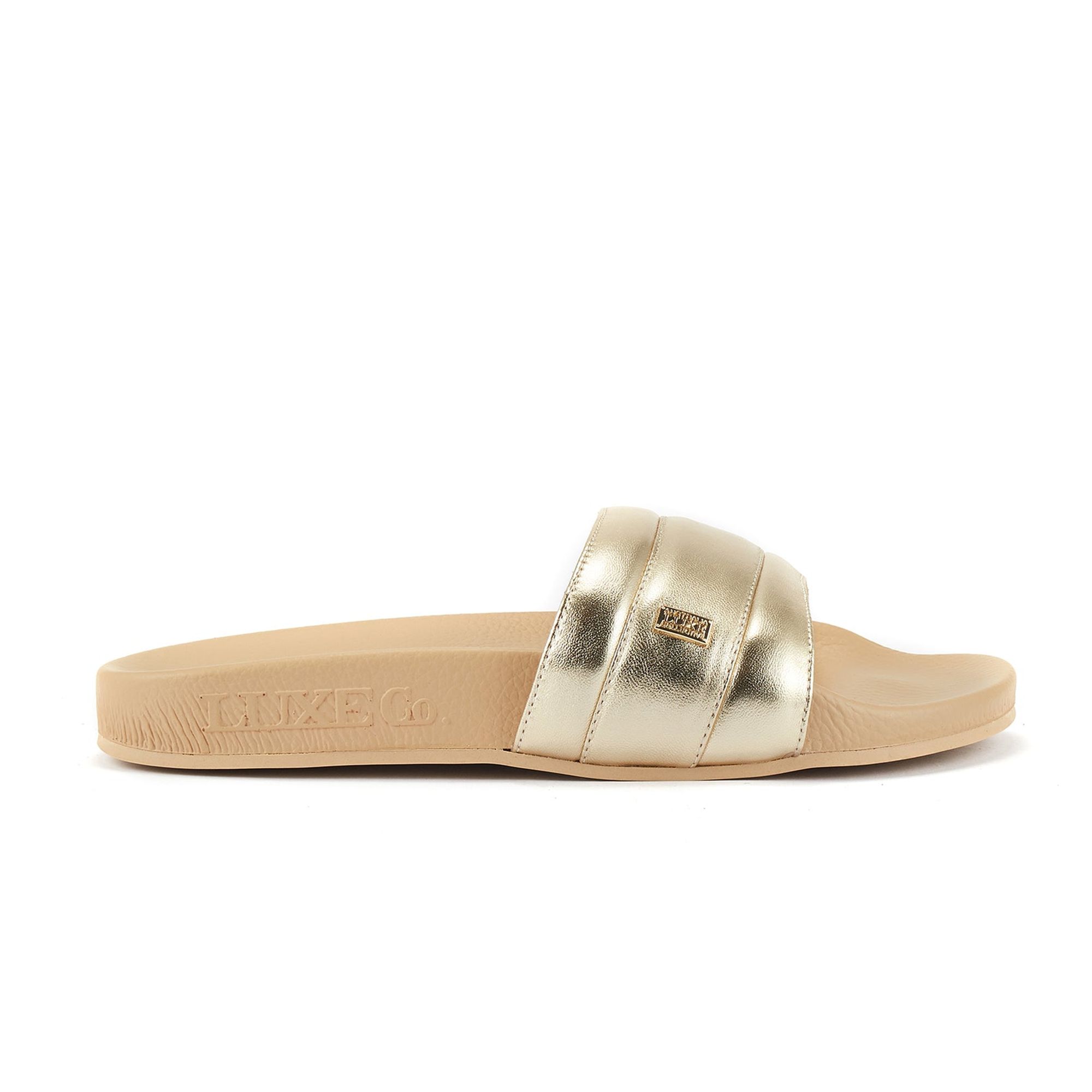Sandalen in Vichy-Gold Image