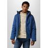 Blouson STREET ONE MEN, Herren, Gr. M (40), blau (skydive blau), Stoff, Obermaterial und Futter: 100% Polyester, unifarben, casual, gerade normal, ohne Ausschnitt, Langarm Bündchen, Jacken, mit Brusttasche