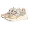 Sneaker GIOSEPPO "GORHAM", Kinder, Gr. 32, silber (platinfarben silberfarben), Synthetik, Textil, metallic, sportlich, Schuhe, Chunky Sneaker, Sneaker, Schnürschuh im Metallic Look