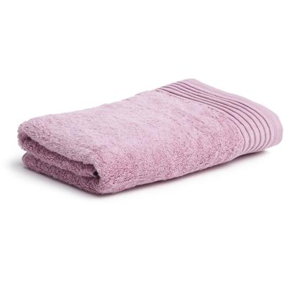 Handtuch MÖVE "Loft", rosa, B:50cm L:100cm, Walkfrottee, Obermaterial: 100% Baumwolle, Handtücher (Packung), mit breiter Bordüre Image