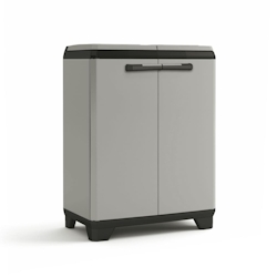 Keter Recycling-Schrank Planet Grau und Schwarz Image